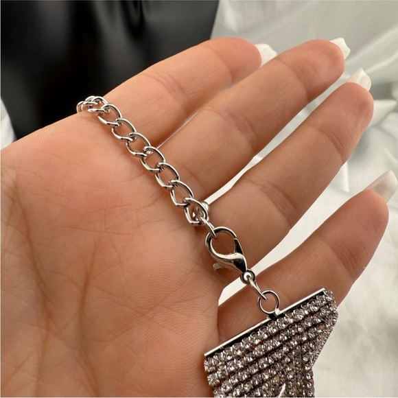 Gold and Silver Bird Pendant Necklace - Picture 4 of 10